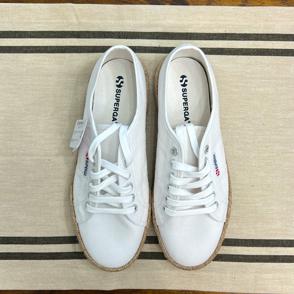 Brand NEW Superga Fantasia Espadrilles Sneakers Size 8 1/2 - Picture 2 of 6